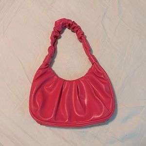 OLIVIA & KAYE NY Purse- Faux Pink Leather